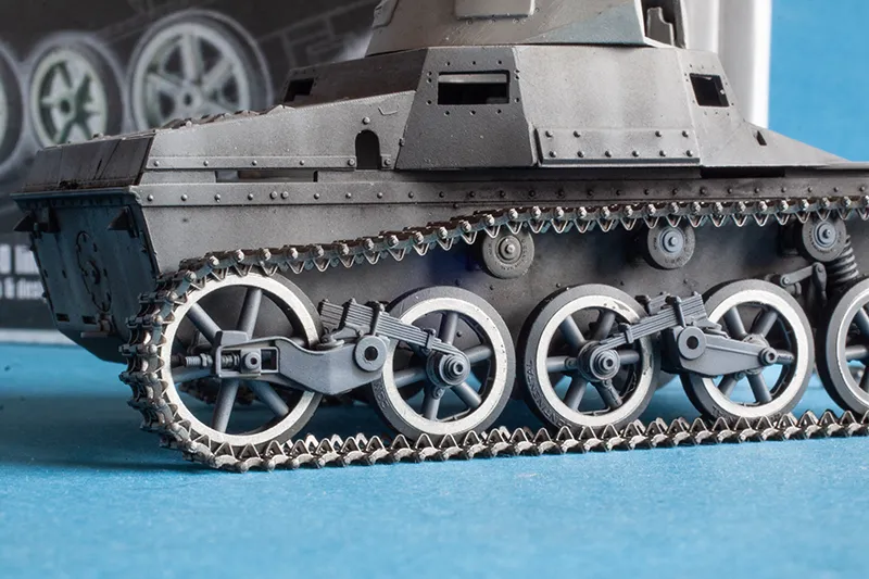Rossagraph QuickWheel QWXT-35003 band- och hjulset 1/35 Pz I A