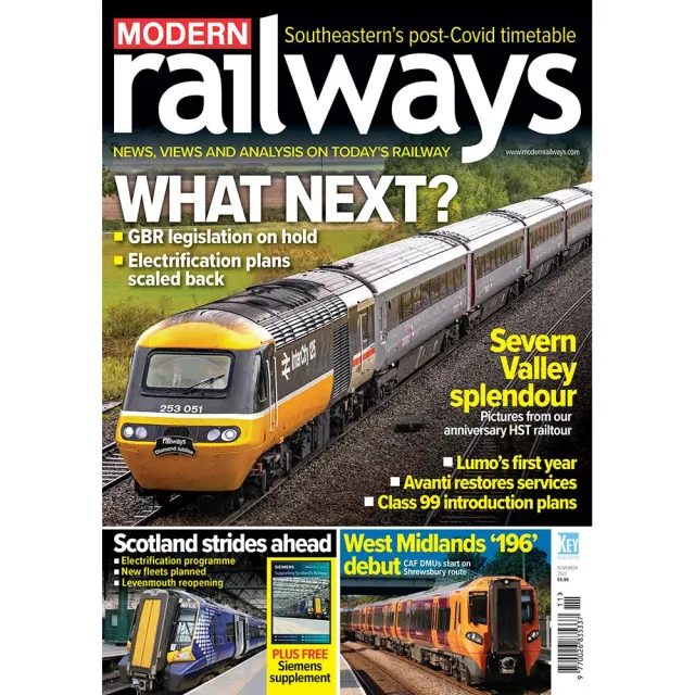 Modern Railways tidning november 2022