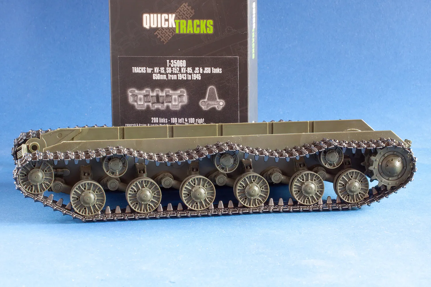 Rossagraph QuickTracks T-35060 band 1/35 KV JS 650 mm