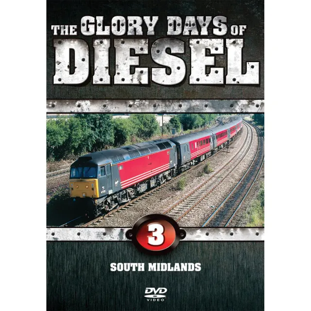 Glory Days of Diesel Vol 3 DVD South Midlands tågfilm