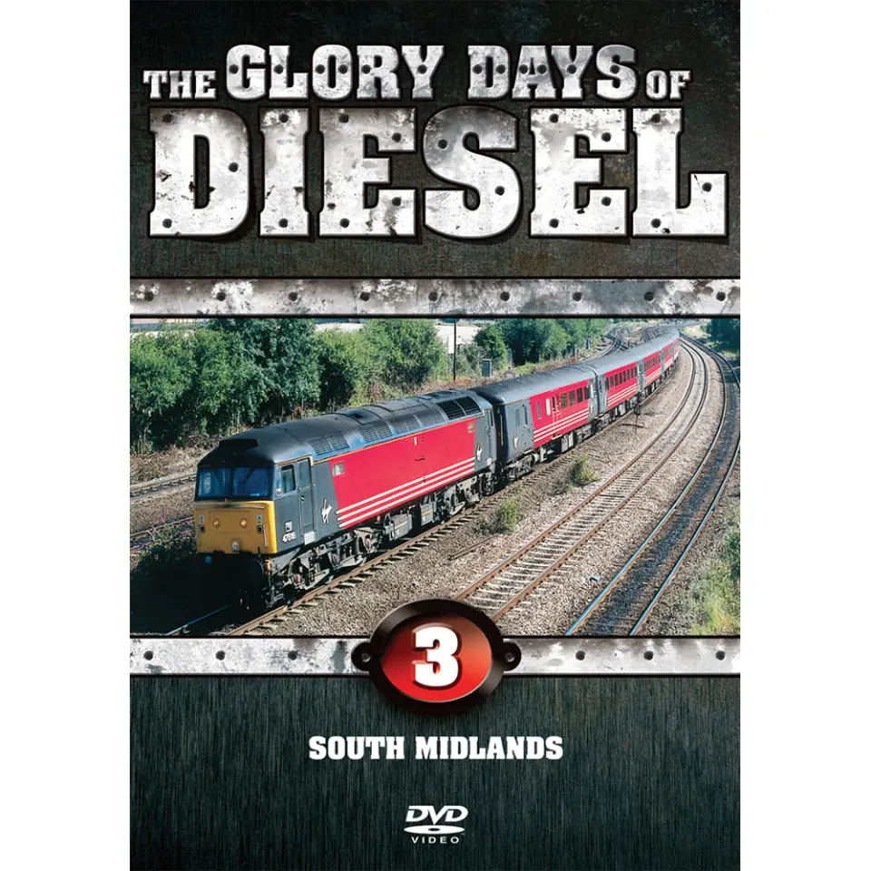Glory Days of Diesel Vol 3 DVD South Midlands tågfilm