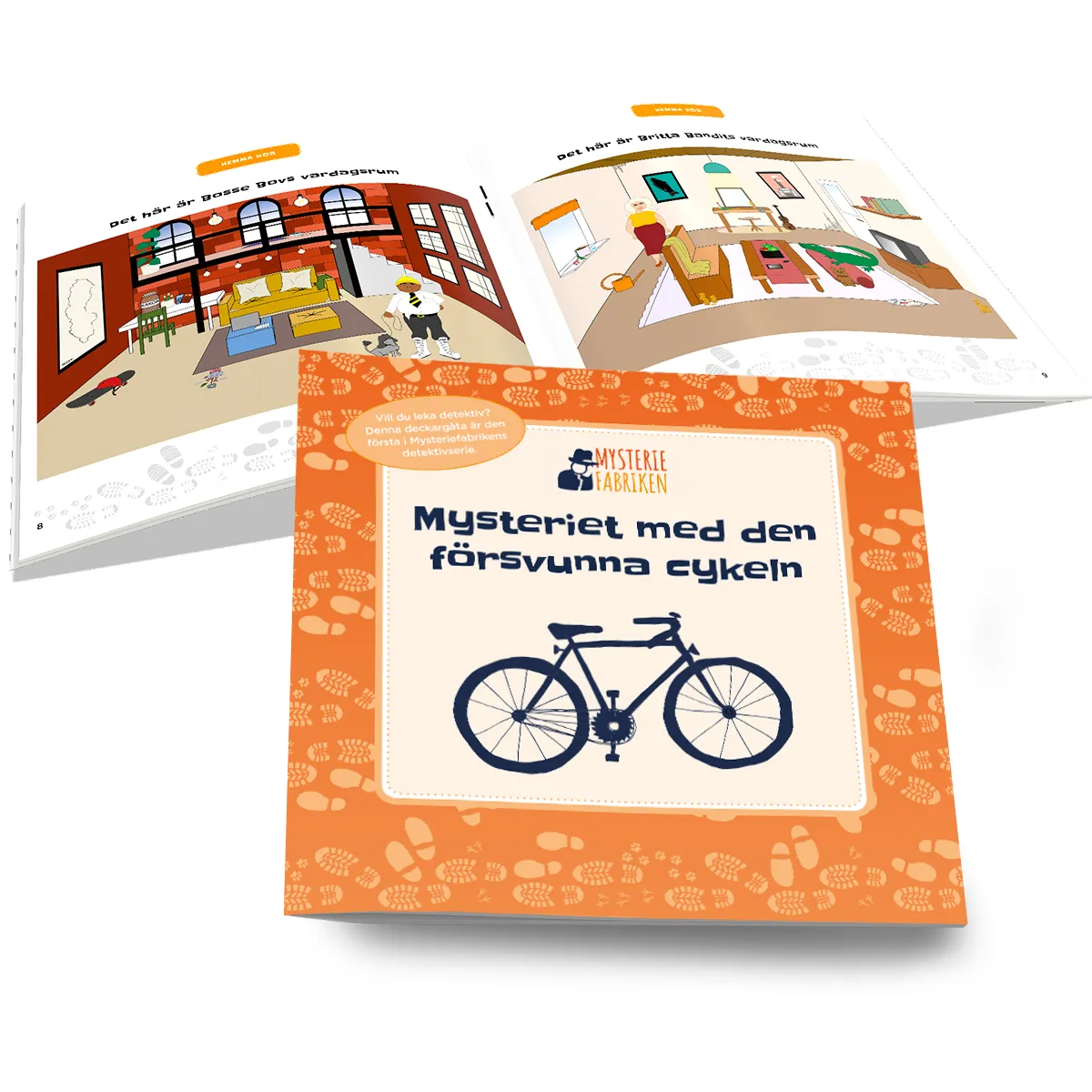 Mysteriefabriken Bokpaket 5 kluriga deckargåtor