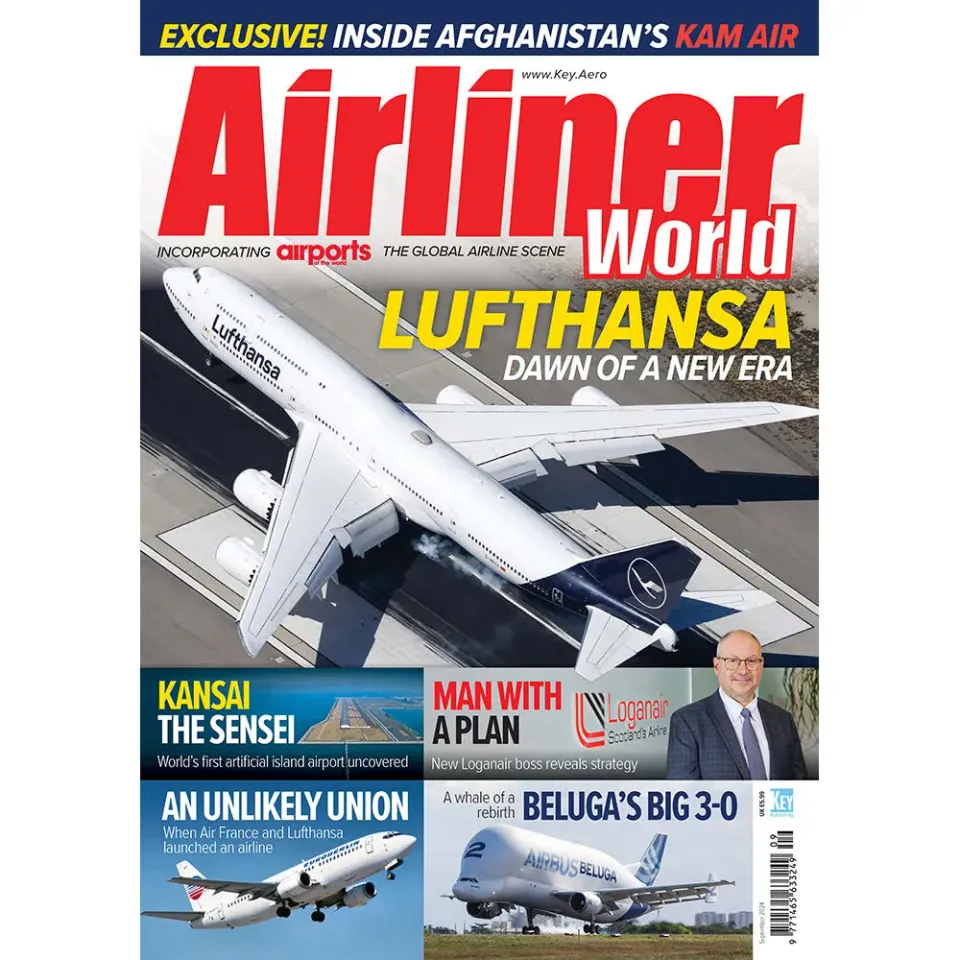 Airliner World september 2024 tidning Lufthansa