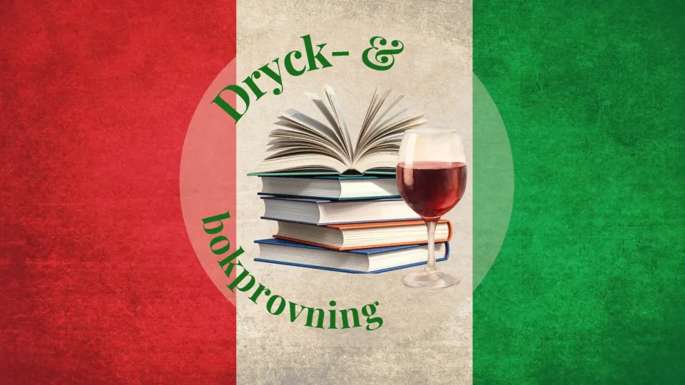 Deckarbokhandeln Dryck- & bokprovning biljett La dolce morte