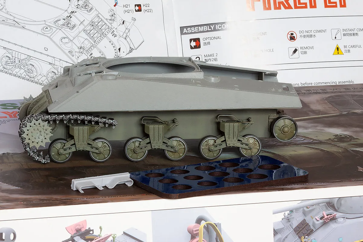 Rossagraph QuickWheel QW-260 målarmask M4 Sherman VVSS 1/35
