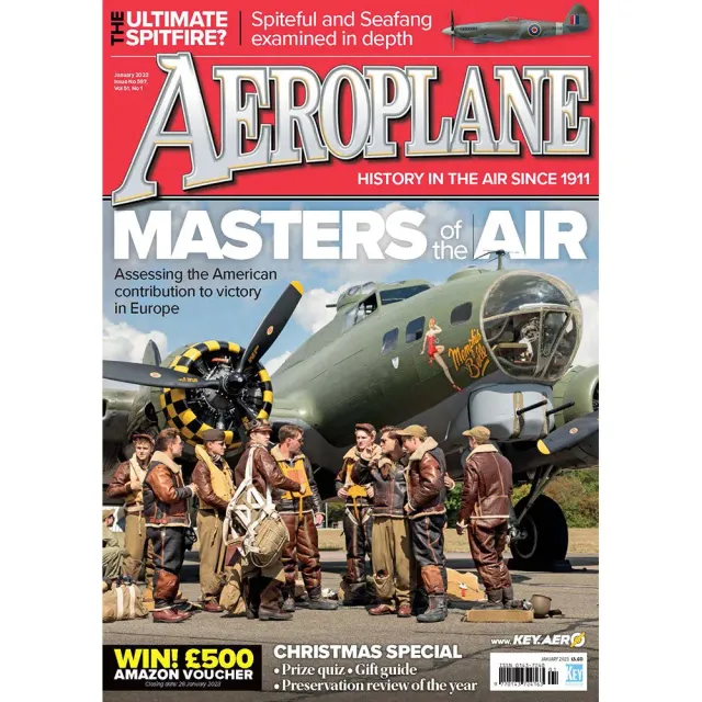 Aeroplane Monthly januari 2023 tidning Spitfire