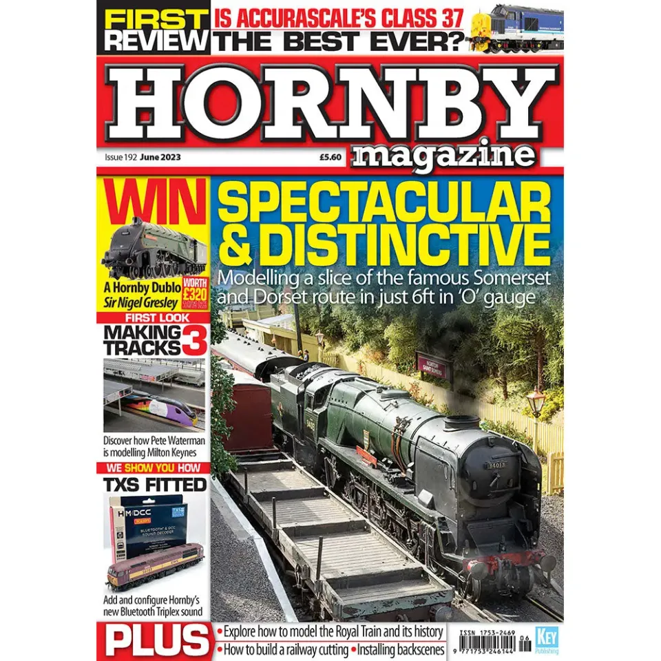 Hornby Magazine juni 2023 tidning lösnummer modelljärnväg