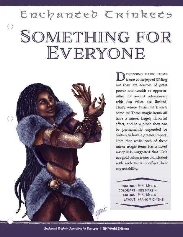 EN Publishing Enchanted Trinkets magiska föremål PDF 5E