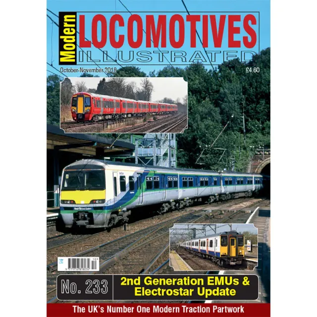 MLI Plus 233 Modern Locomotives Illustrated tidning EMU