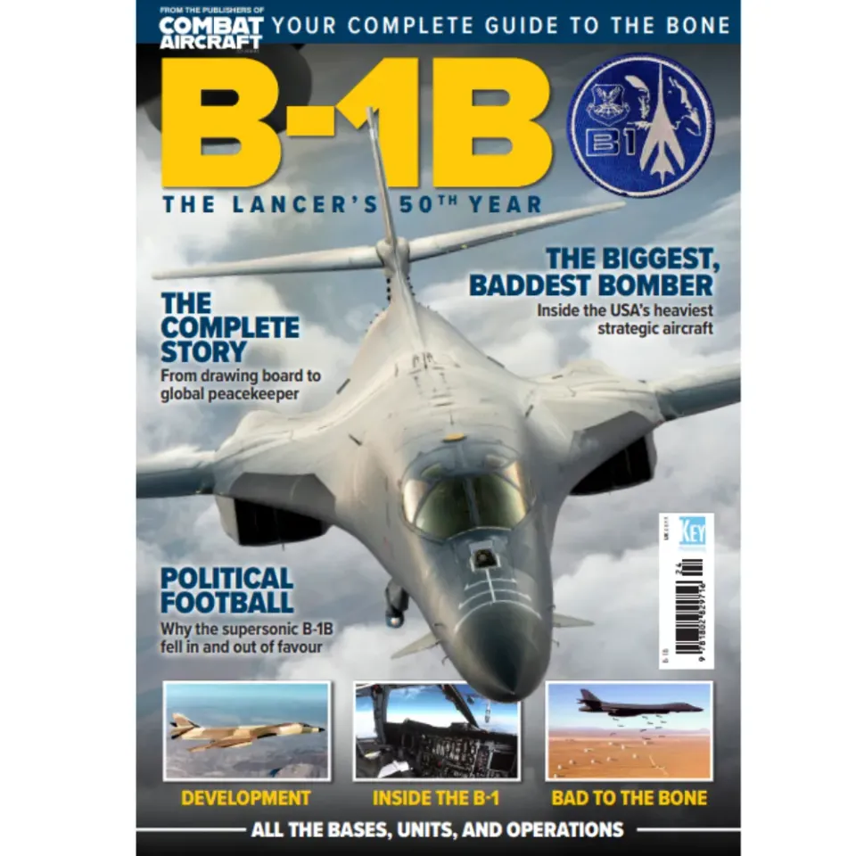 Aviation Archive Rockwell B-1B bookazine 116 sidor bombflyg