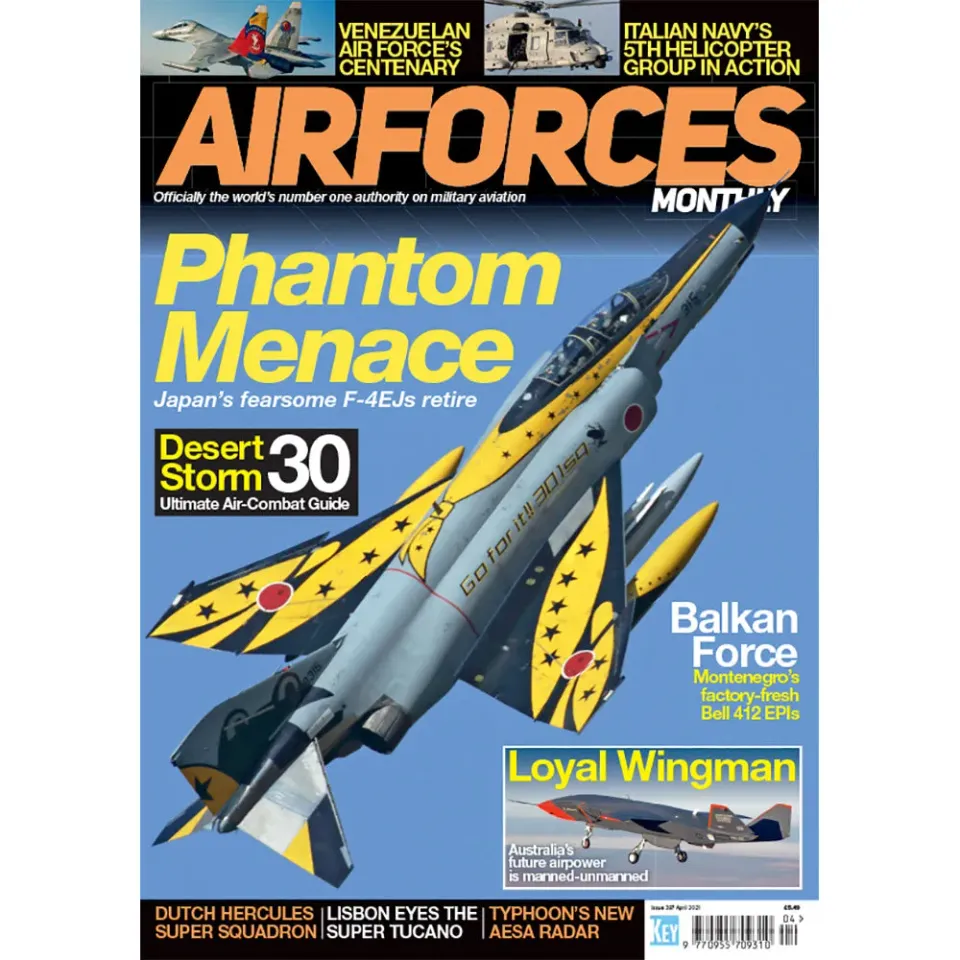 AirForces Monthly april 2021 tidning militärflyg