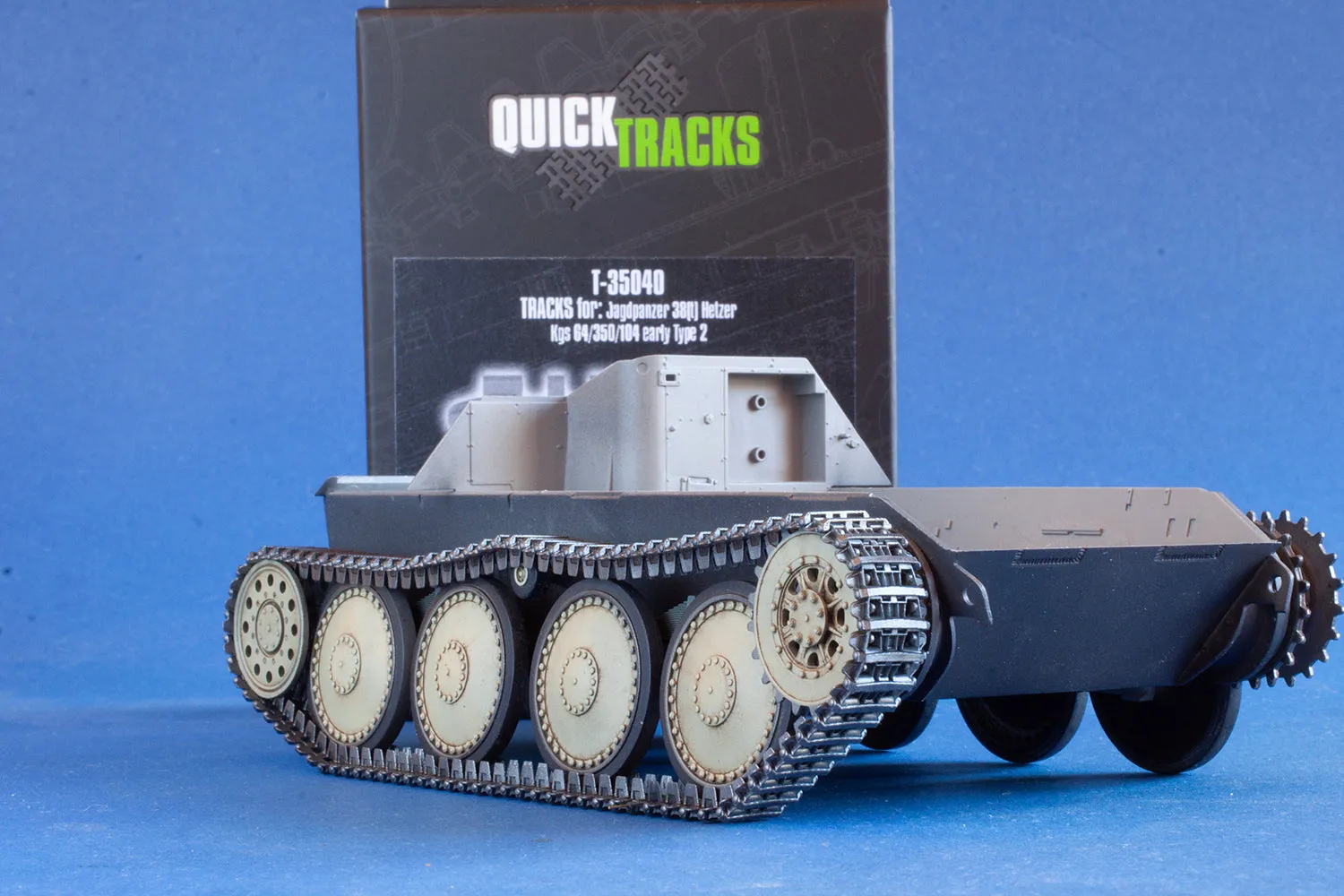 ROSSAGRAPH QuickTracks T-35040 band 1:35 Hetzer tidig resin