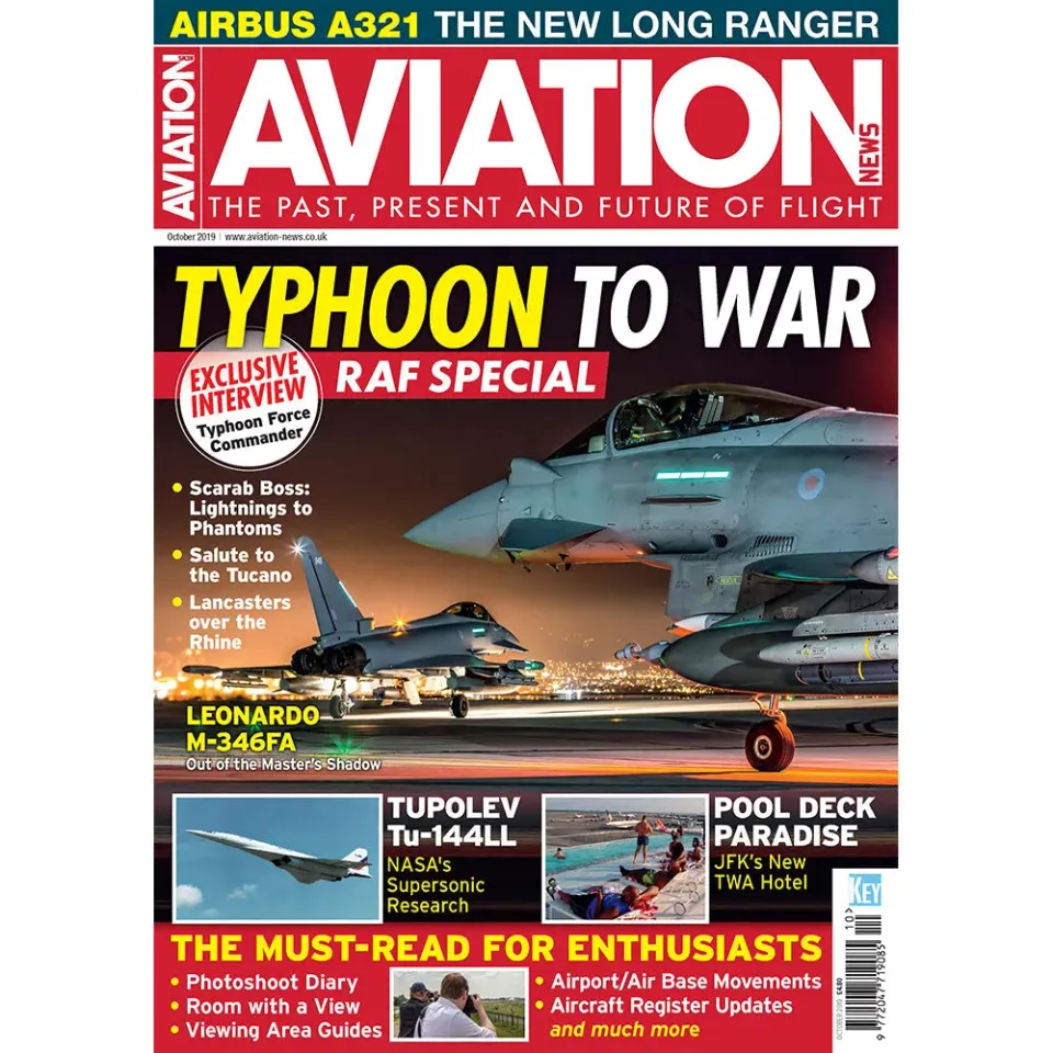 Aviation News oktober 2019 tidning RAF-special