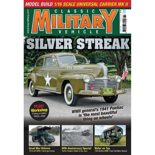 Classic Military Vehicle February 2025 tidning lösnummer