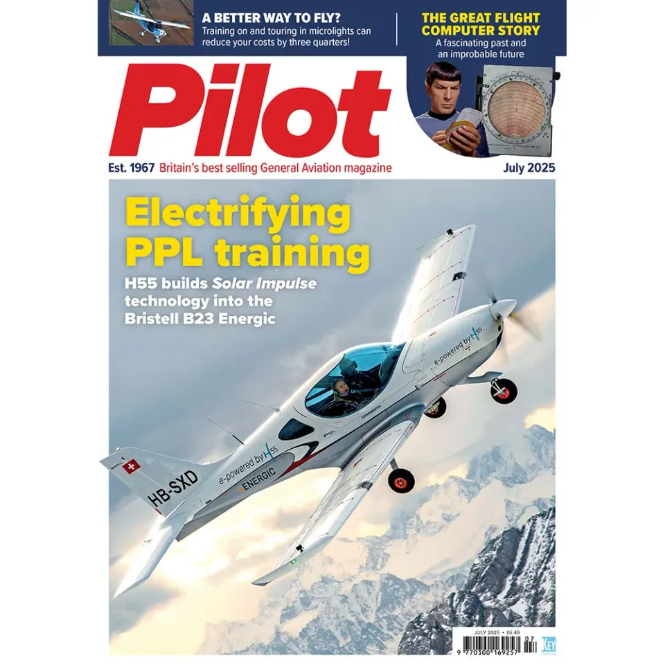 Pilot Magazine juli 2025 tidning elflyg