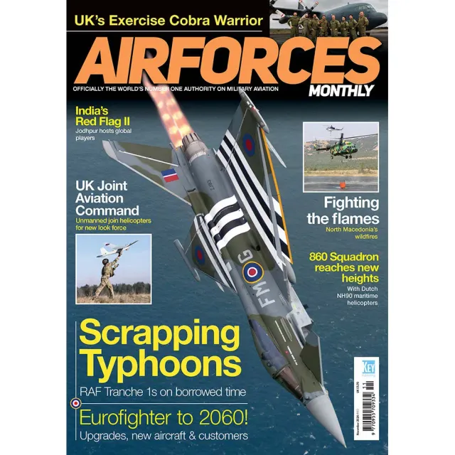 AirForces Monthly November 2024 tidning Eurofighter