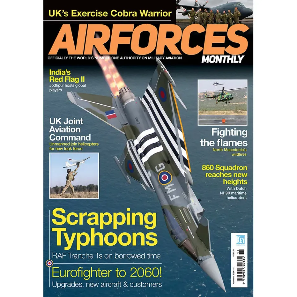 AirForces Monthly November 2024 tidning Eurofighter