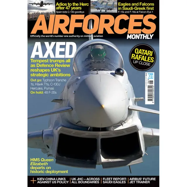AirForces Monthly tidning juni 2021 lösnummer flygmilitär