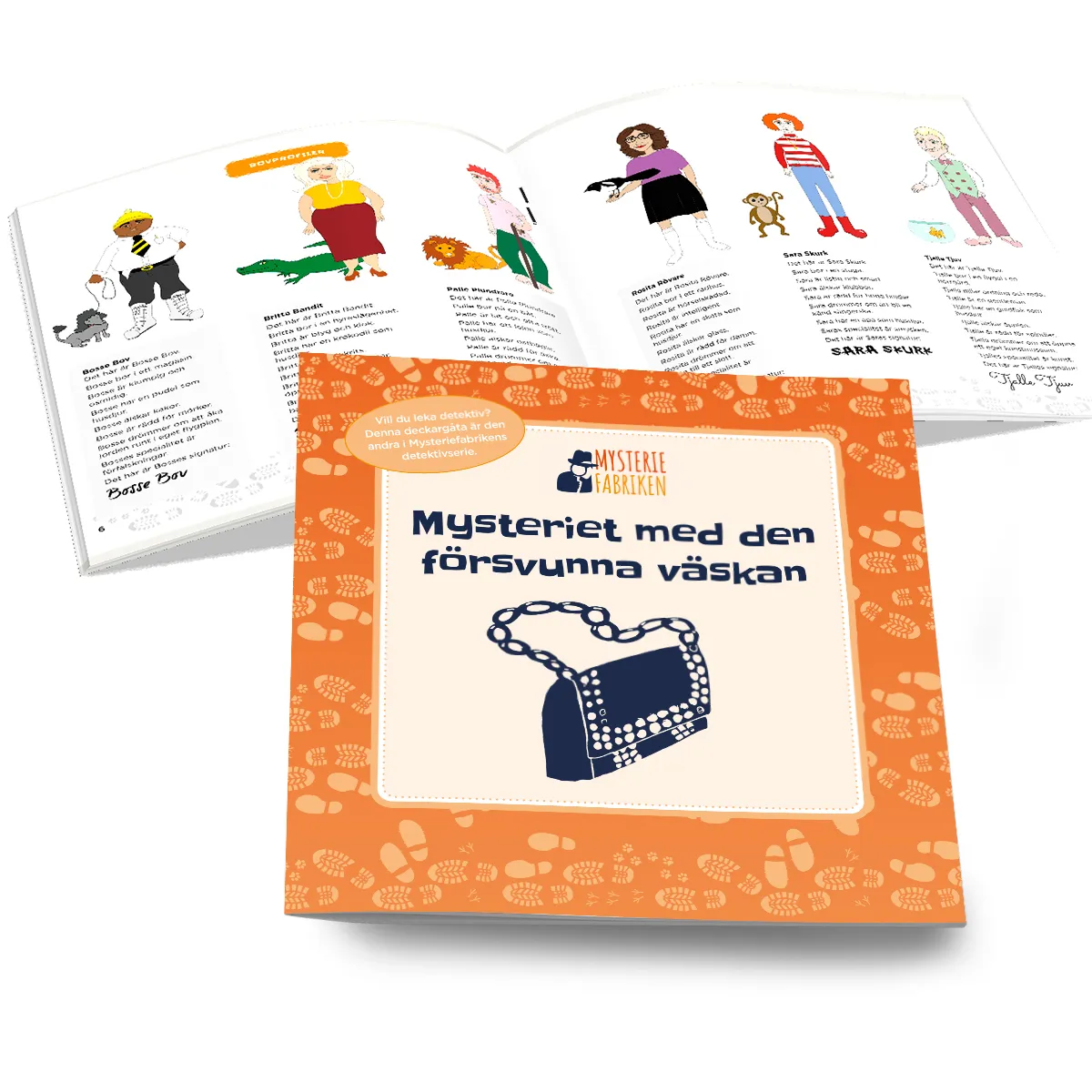 Mysteriefabriken Bokpaket 5 kluriga deckargåtor