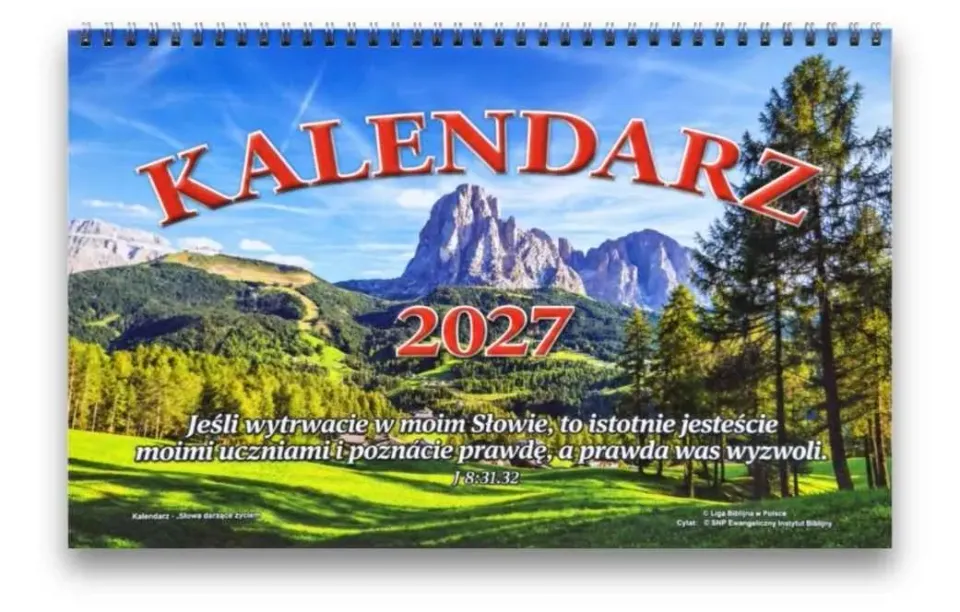 Sharon väggkalender 2027 bibelord spiral