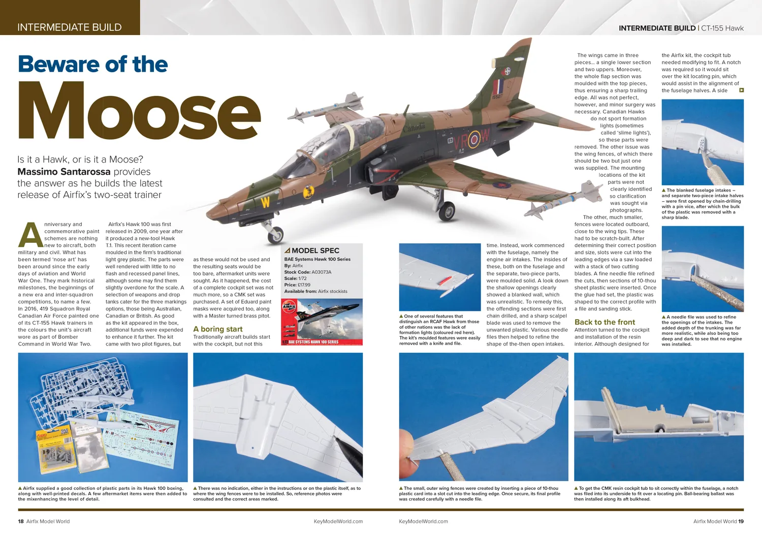 Airfix Model World April 2025 tidning modellbygge