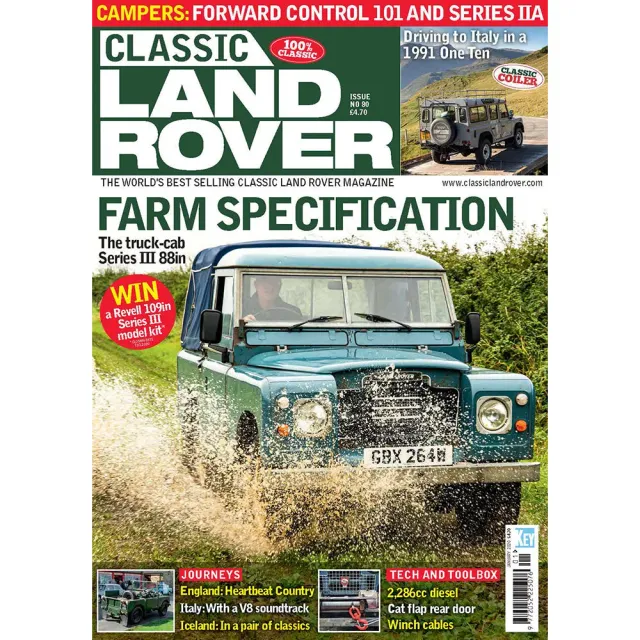Classic Land Rover januari 2020 tidning lösnummer bil