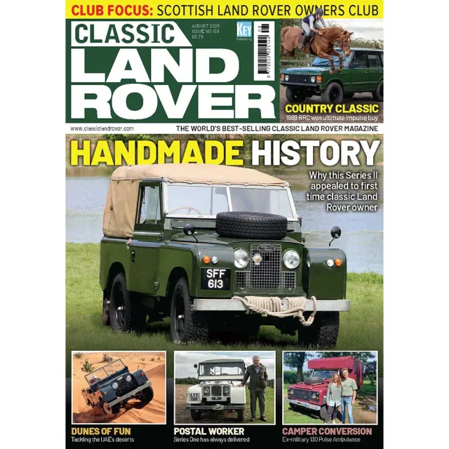 Classic Land Rover August 2026 tidning Series II