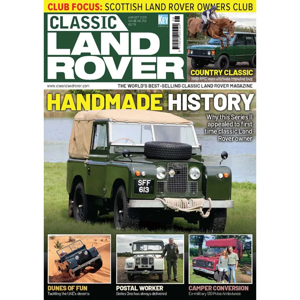 Classic Land Rover August 2026 tidning Series II