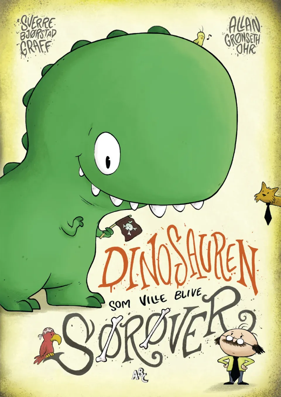 ABC Forlag Dinosauren som ville blive sørøver barnbok pirat