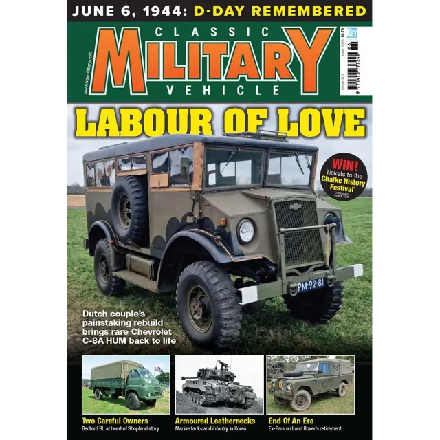 Classic Military Vehicle tidning juni 2026 militärfordon