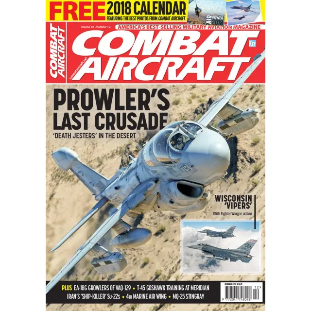 Combat Aircraft Journal december 2017 tidning