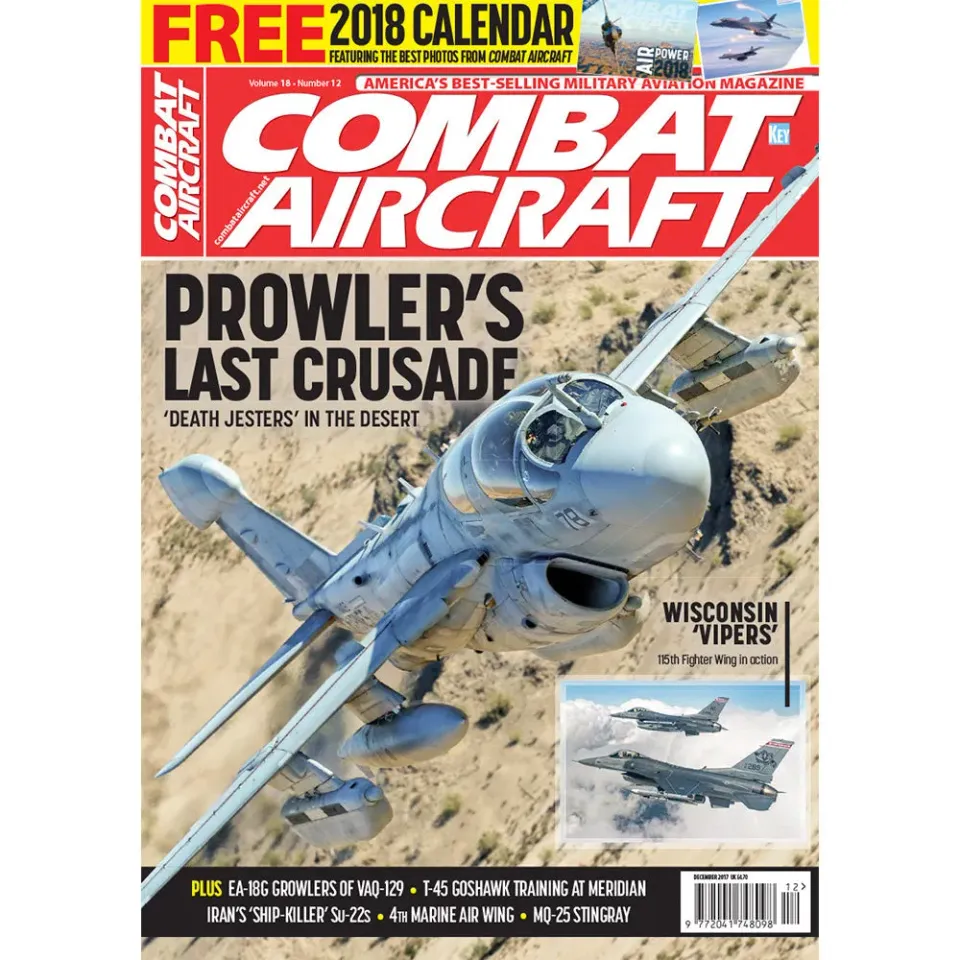 Combat Aircraft Journal december 2017 tidning