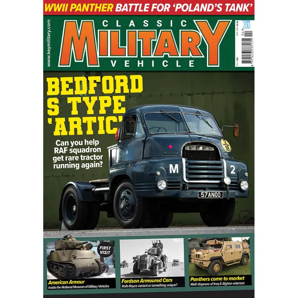 Classic Military Vehicle april 2021 tidning militärfordon