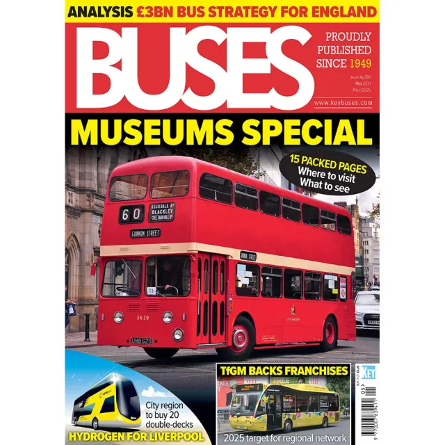 Buses Maj 2021 tidning 15 sidor museum special