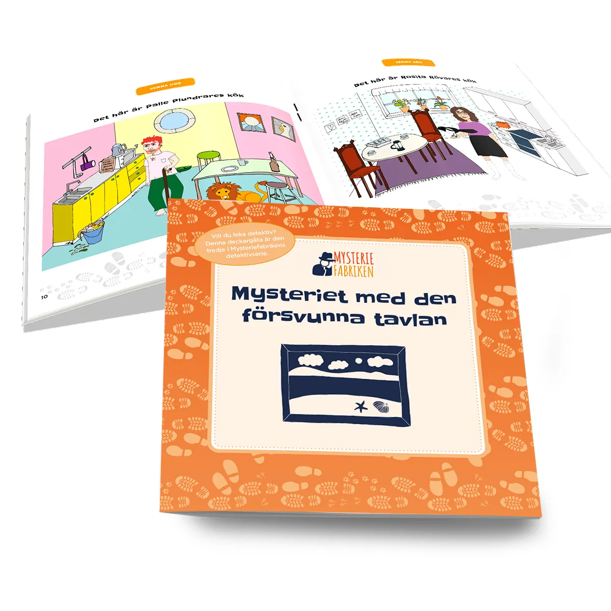 Mysteriefabriken Bokpaket 5 kluriga deckargåtor