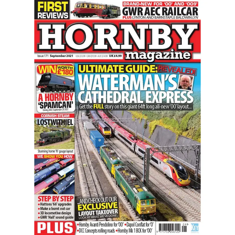 Hornby Magazine september 2021 tidning modelljärnväg