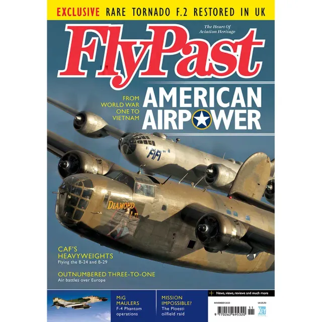 FlyPast november 2023 tidning lösnummer flyg