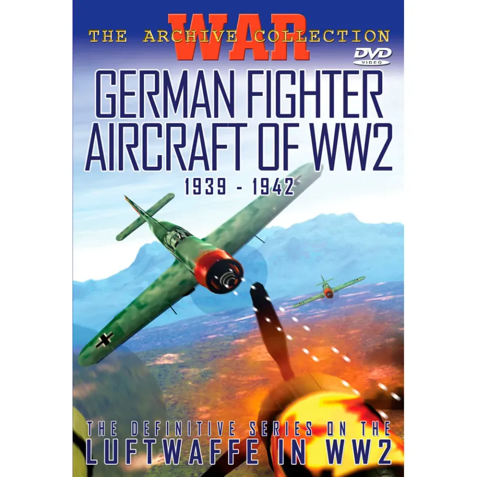 German Fight Aircraft 1939-42 DVD-film dokumentär
