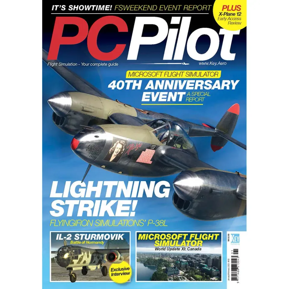 PC Pilot January February 2023 tidning flygsim