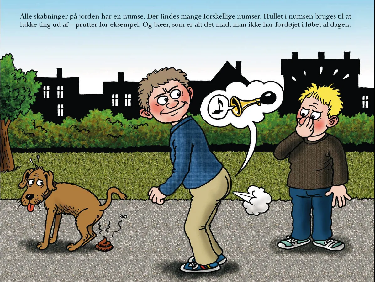 ABC Forlag Den store Numsebog bilderbok humor