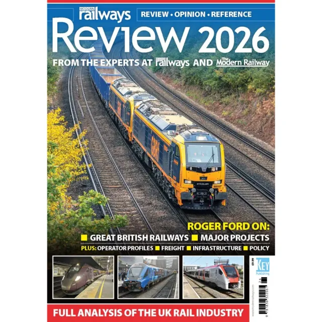 Modern Railways Review 2026 årsbok tidning Great British