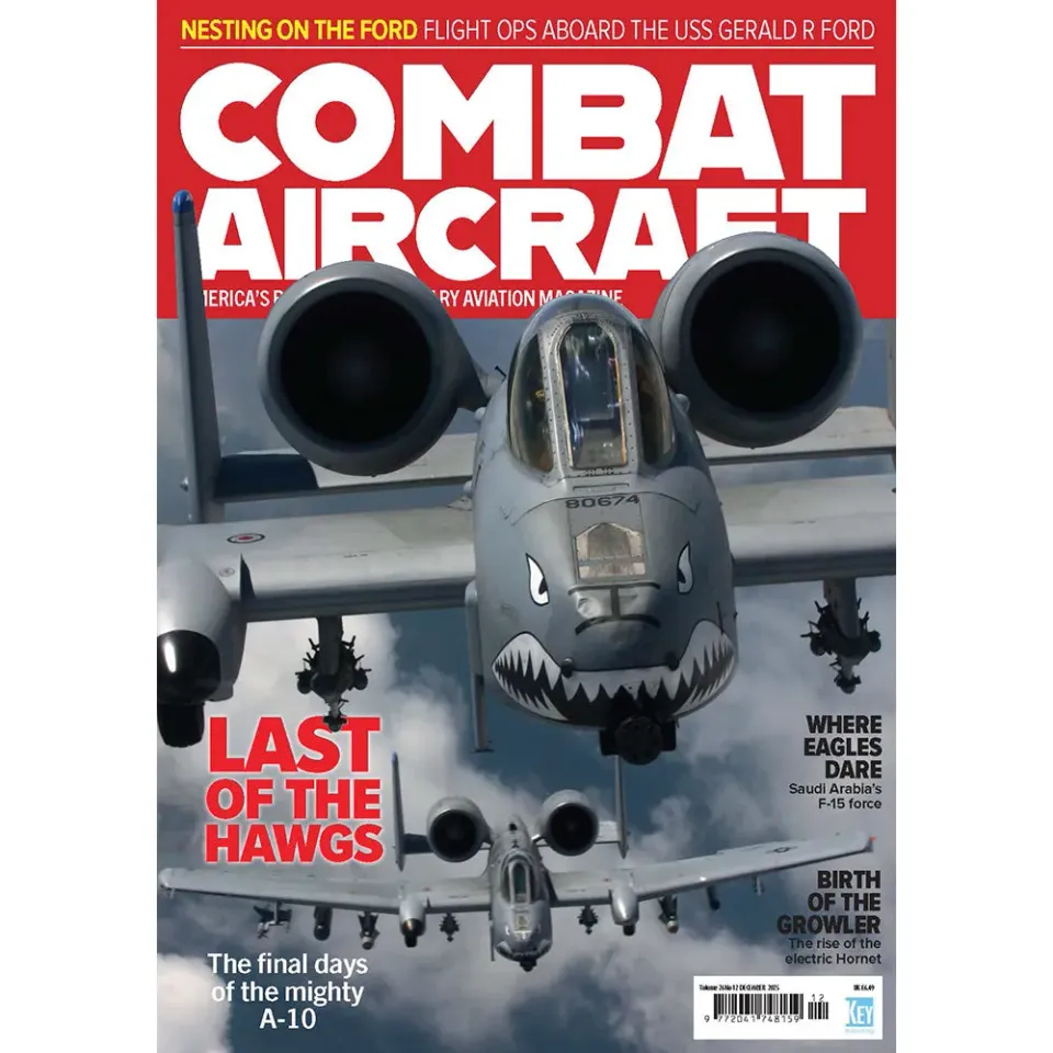 Combat Aircraft Journal december 2025 tidning A-10