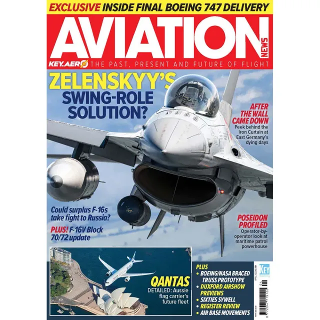 Aviation News april 2023 tidning lösnummer militärflyg