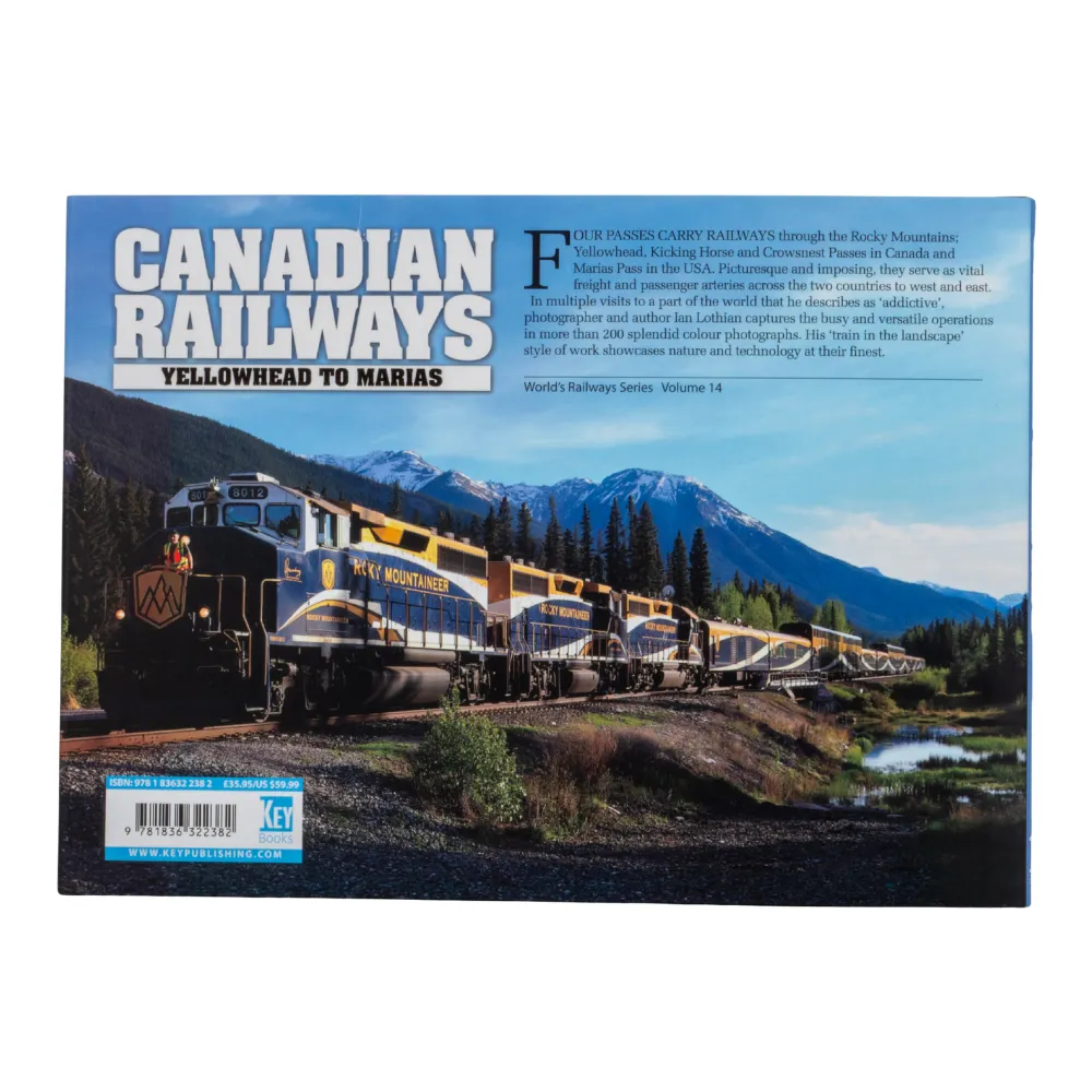 Why we love Taylor Swi Canadian Railways Yellow Head to Marias bok tåg