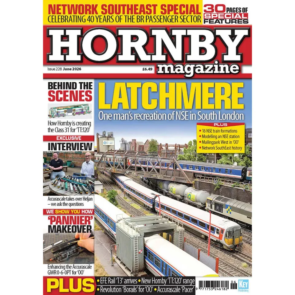 Hornby Magazine juni 2026 tidning lösnummer