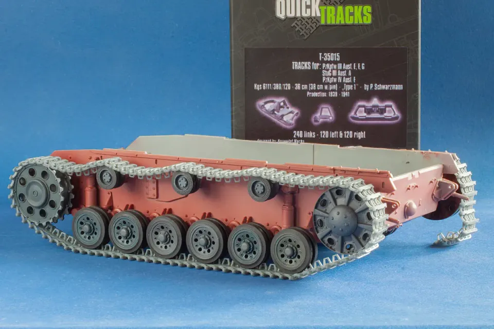 ROSSAGRAPH QuickTracks T-35015 larvband Pz III typ 1