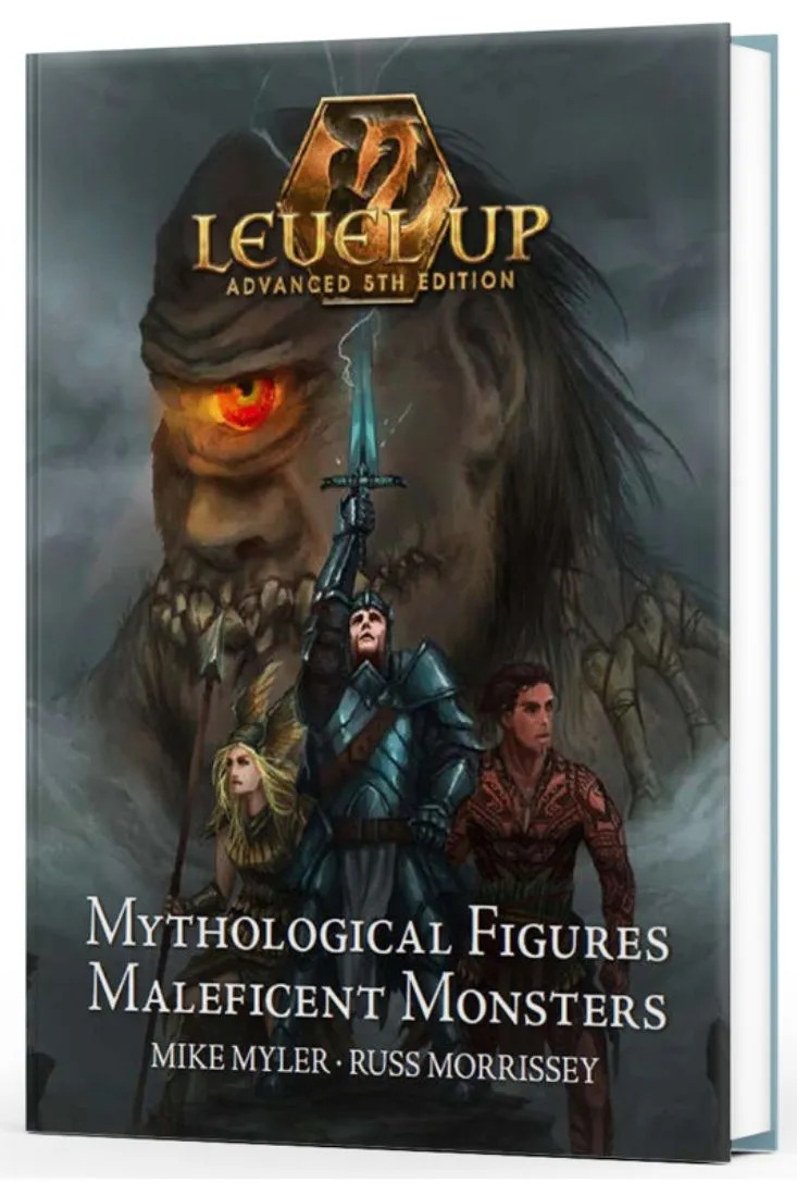 EN Publishing Level Up Mythological Figures rollspelsbok inbunden+PDF myter