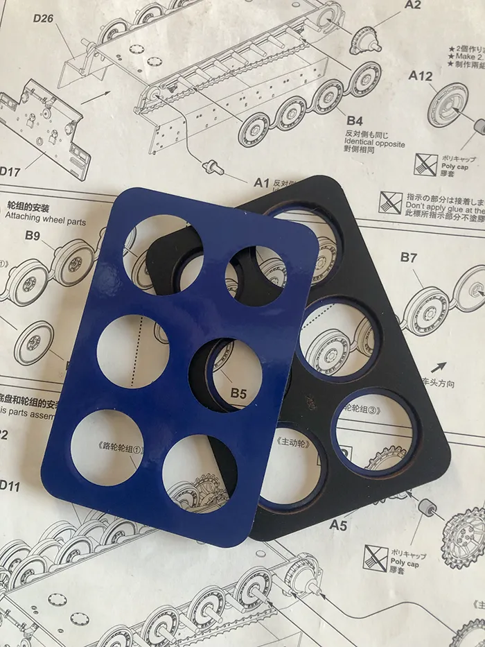 ROSSAGRAPH QuickWheel QW-299 målningsmask Tiger I
