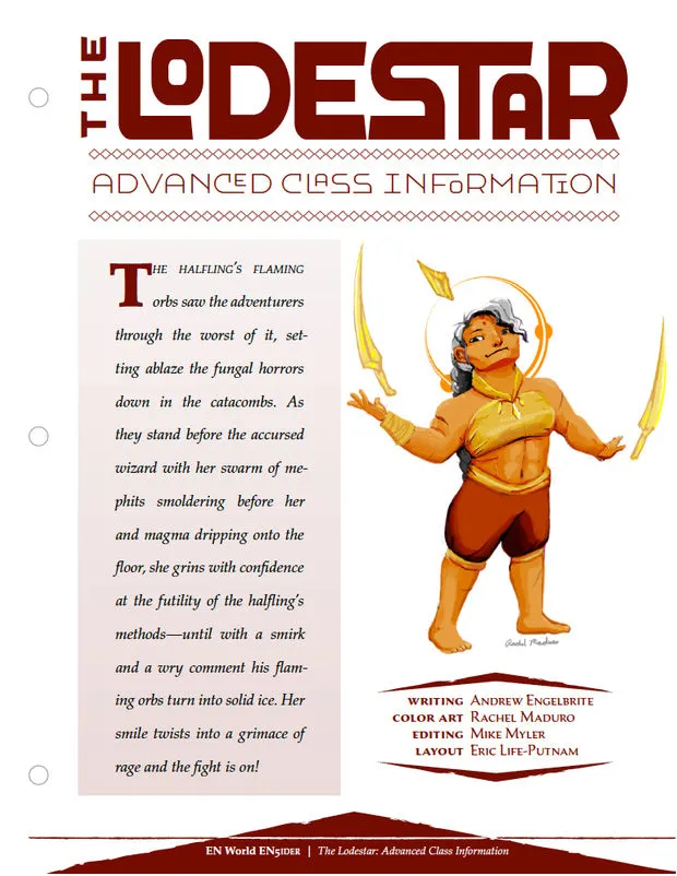 EN Publishing Lodestar Advanced Class rollspel-pdf traning