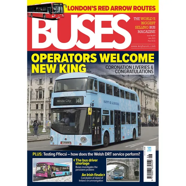 Buses juni 2023 tidning lösnummer kröning